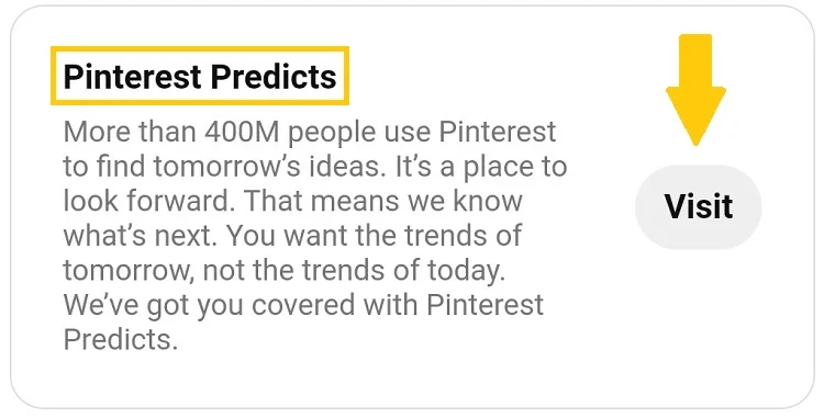 گزارش Pinterest Predicts